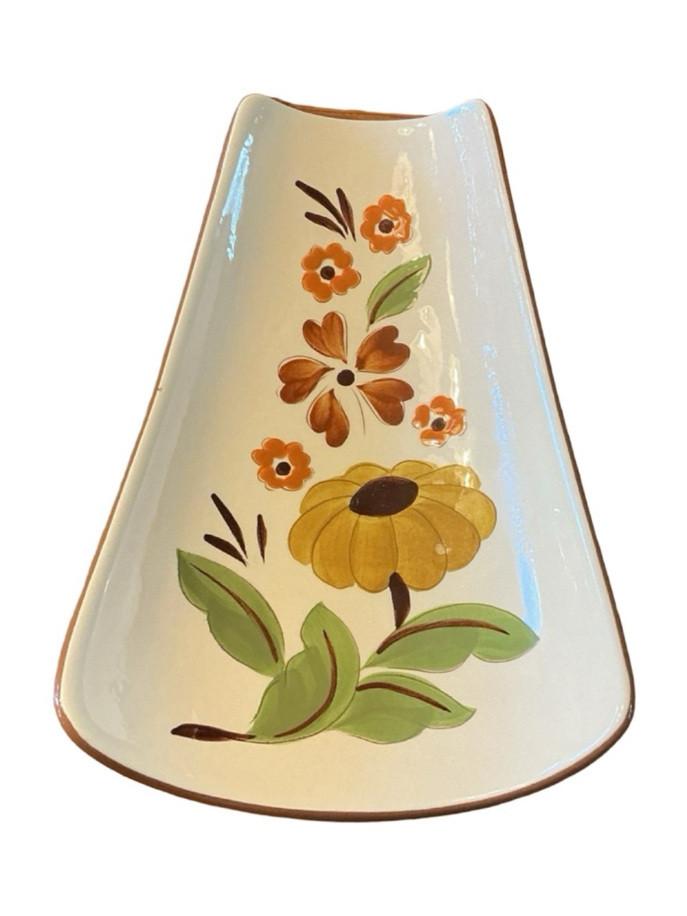 Stangl Pottery Centerpiece Bread Tray Relish Dish in the “First Love” Pattern